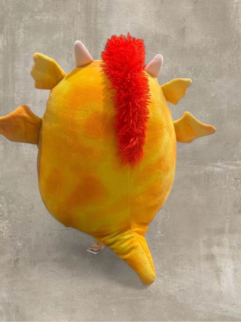 Squishmallows 16 inch Dieric Yellow Dragon with Orange Mane - NEW with tag